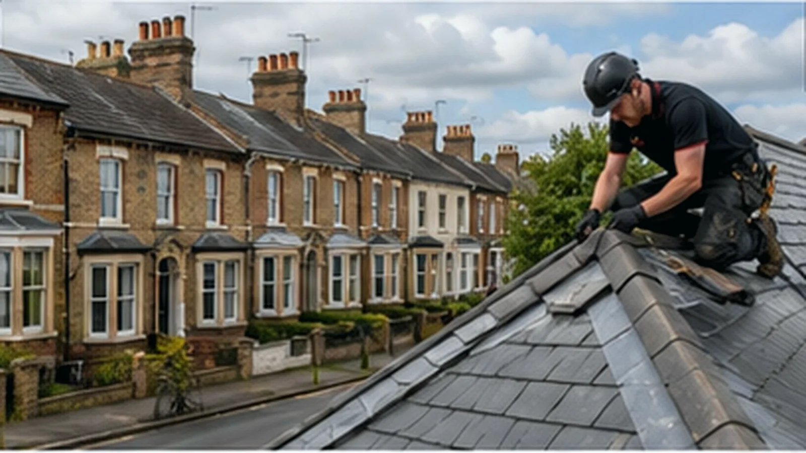 Roofing work on a Chalfont St Peter home