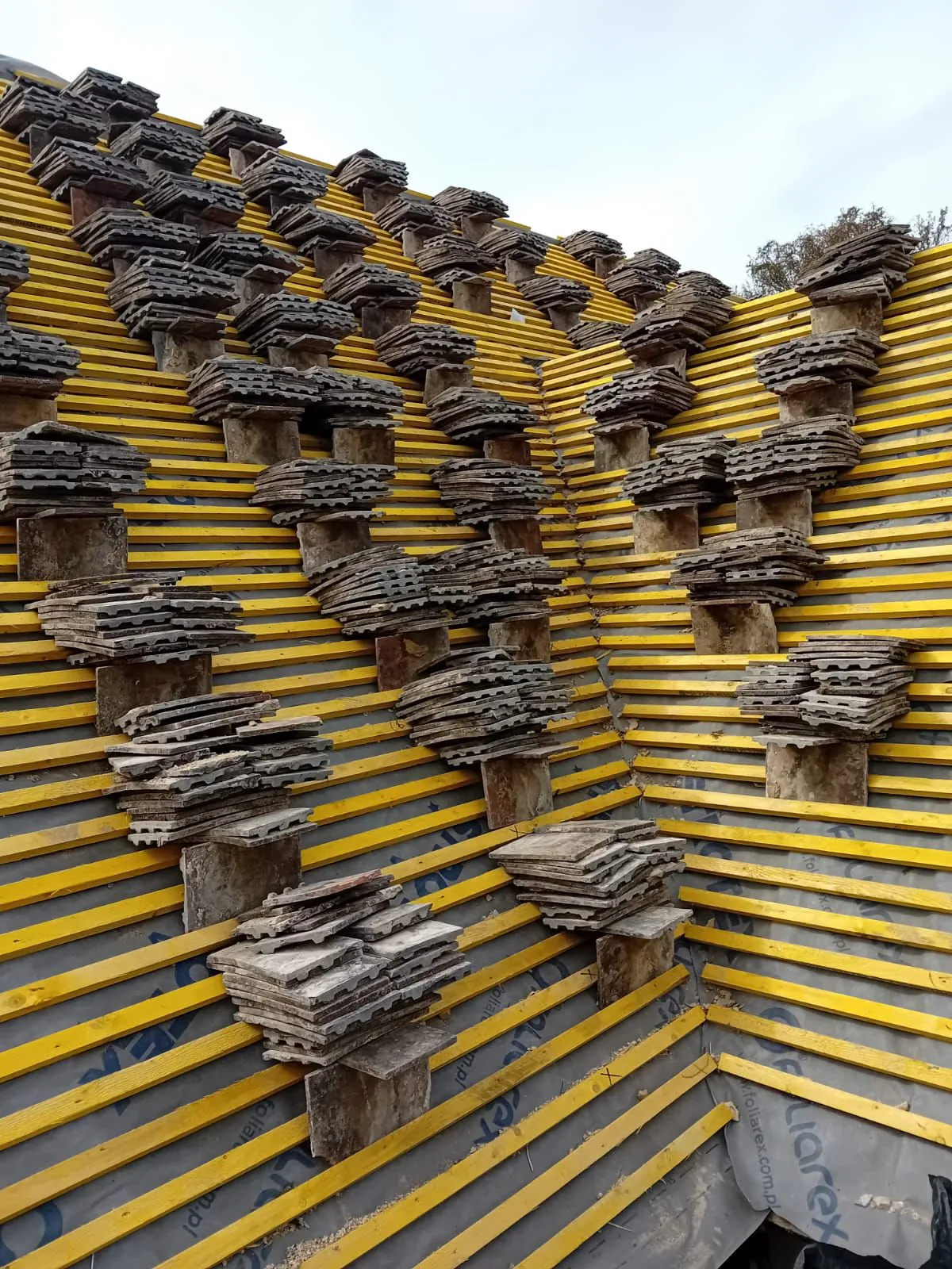 Re-roof with new breathable membrane and vents