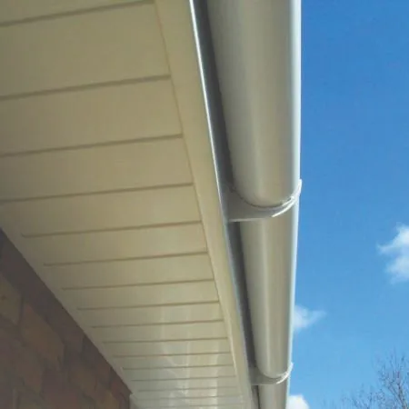 UPVC cladding on a gable